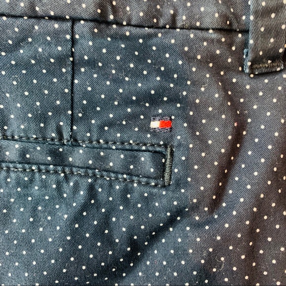 Tommy Hilfiger / Blue with White Polka Dots Pants - Picture 8 of 8